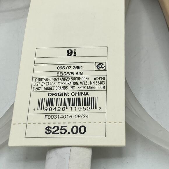 Women s Elain Slide Sandals with Memory Foam insole - A New Day 9.5 - Picture 10 of 10